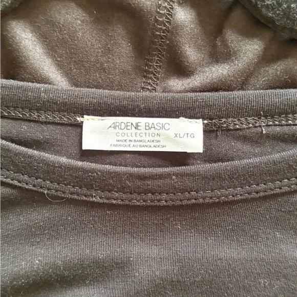 Ardene Black Long Sleeve Blouse - Picture 3 of 3